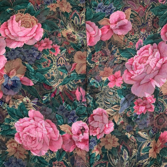 Victoria’s Secret 90s floral button front dress S - Picture 9 of 9